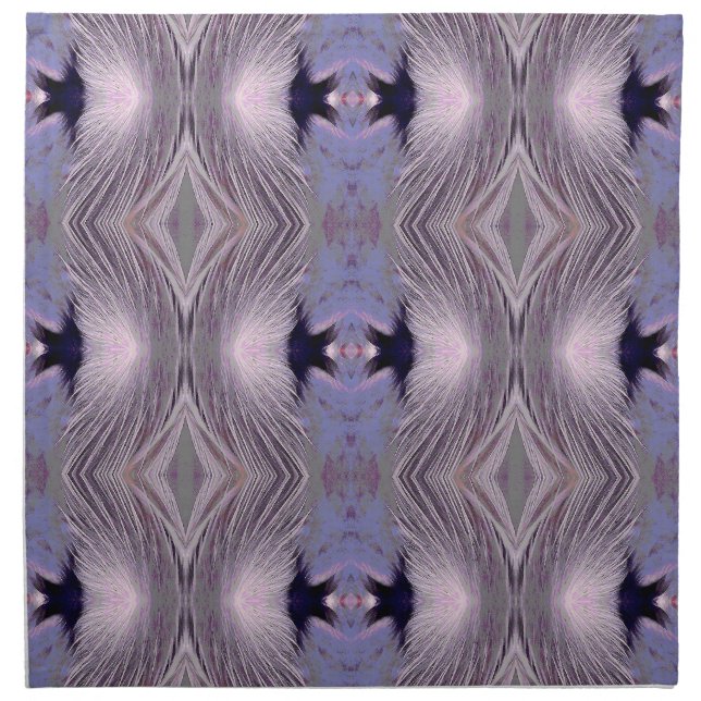 Feathers Diamond Pattern Napkin (Front)