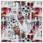 Feathers, ethnic . fabric