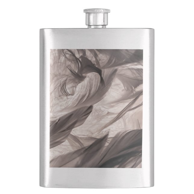 Feathers Flask (Front)