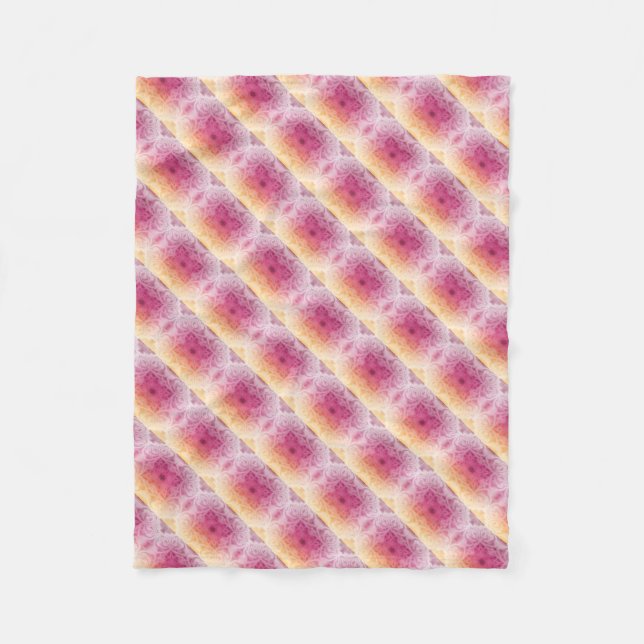 Feathers Fleece Blanket (Front)