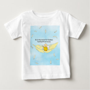 Feathers Float from Heaven Baby Top & T-Shirt