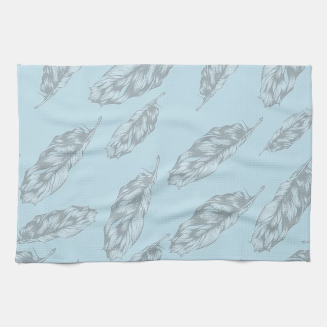 Feathers Kitchen Towel (Horizontal)
