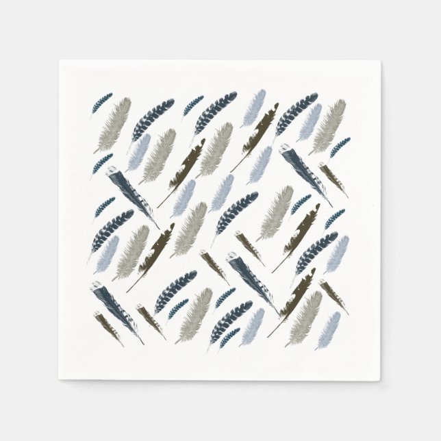 Feathers Napkins (Front)