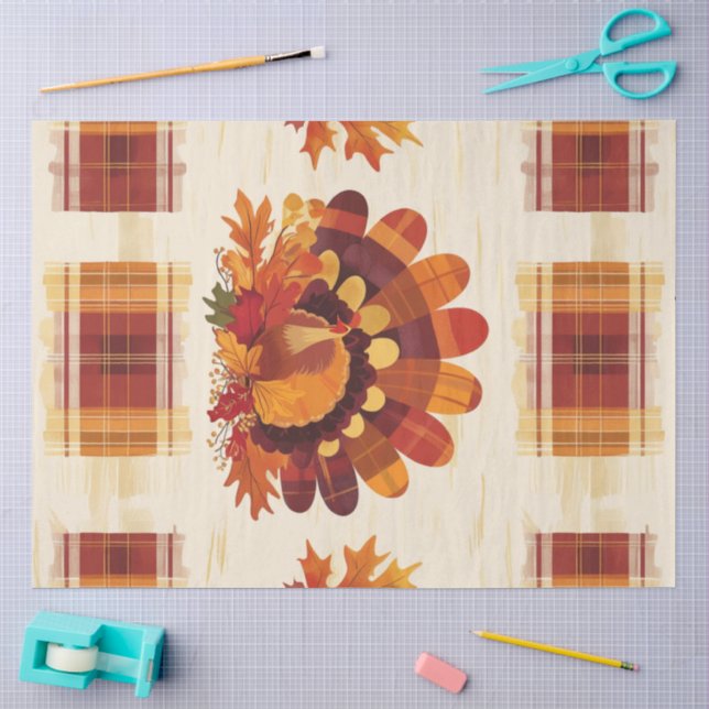 Feathers of Fall Tissue Paper (Craft)