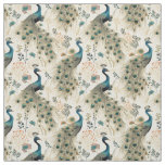 Feathers of Fantasy: Whimsy Peacock Fabric
