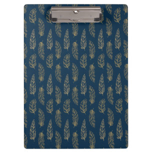 Feathers pattern clipboard