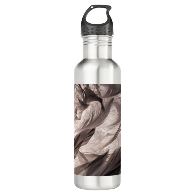 Feathers Stainless Steel Water Bottle (Front)