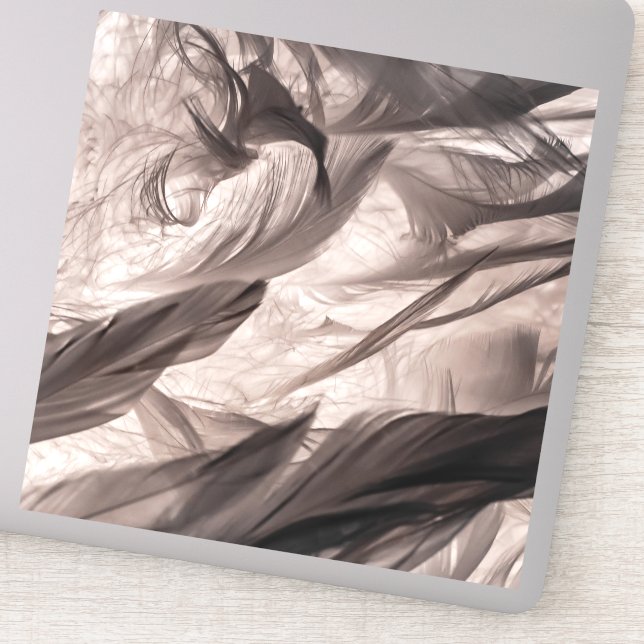 Feathers Sticker (Detail)