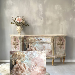 Feathers & Tulle, Romantic Swan & Elegant Lady  Tissue Paper