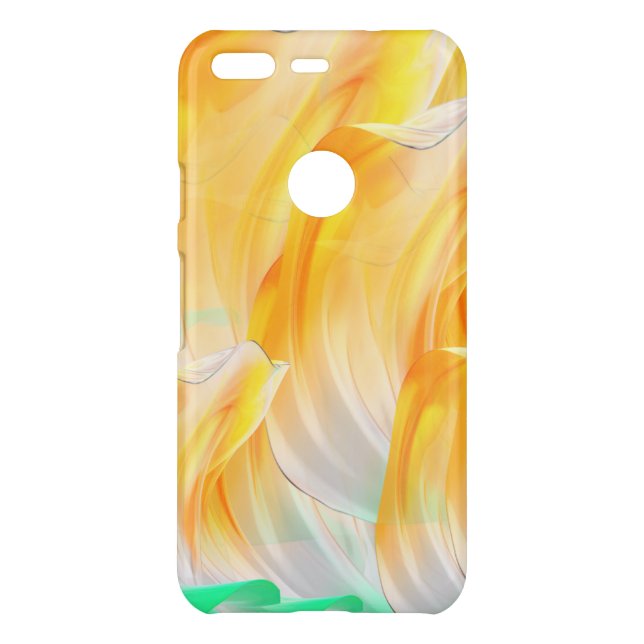 Feathers  uncommon google pixel case (Back)
