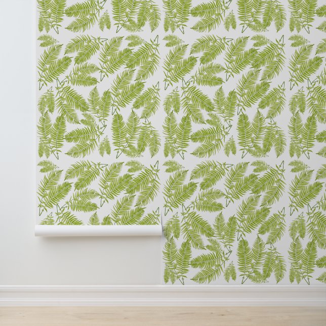 Feathery Fern on a  Wallpaper (Application)