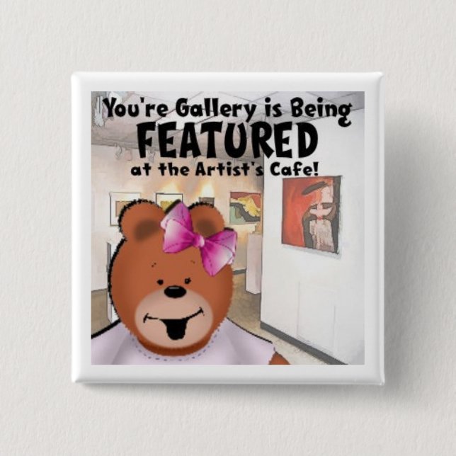 Featured Gallery  Pinback Button (Front)