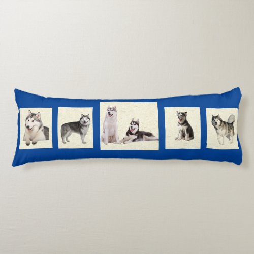 Featuring 5 of YOUR Favorite Photos Dog Pet Kids Body Pillow