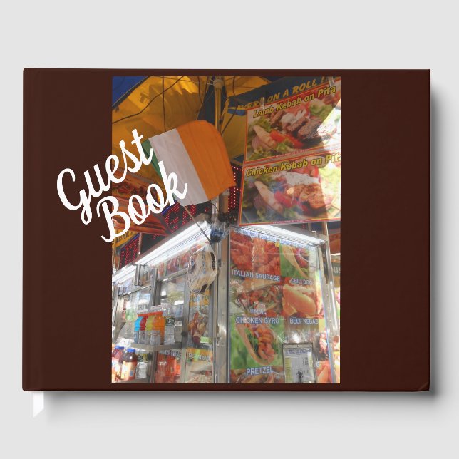 Featuring Customizable Casual in Spirit Guest Book (Front)