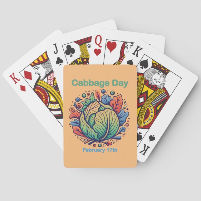 Feb 17th - Cabbage Day Poker Cards (Back)