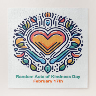Feb 17th Random Acts of Kindness Day Jigsaw Puzzle