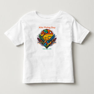 Feb 8th - Kite Flying Day Toddler T-shirt