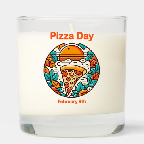 Feb 9th _ Pizza Day Scented Candle