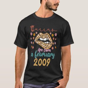 February 14th Birthday This Queen Was Born In Febr T-Shirt