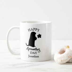 February 2 Happy Groundhog Day Personalized Name Coffee Mug