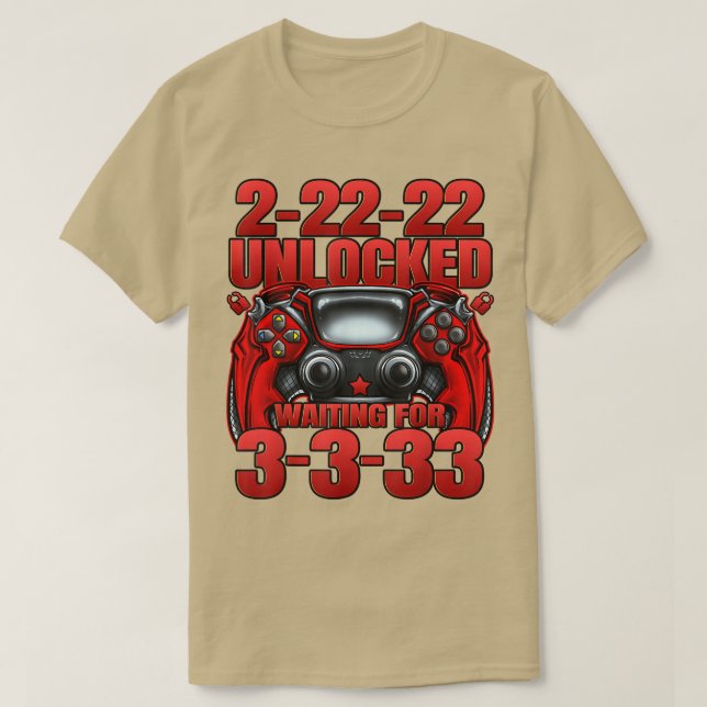 February 2nd 2022 22222 Happy Twosday 2nd Birthday T-Shirt (Design Front)