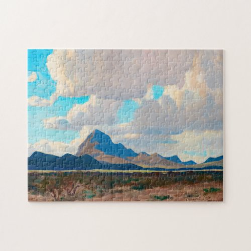 February Afternoon Tucson Mountains by Dixon Jigsaw Puzzle