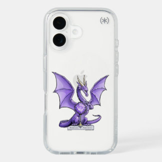 February Birthstone Dragon - Amethyst  iPhone 16 Case