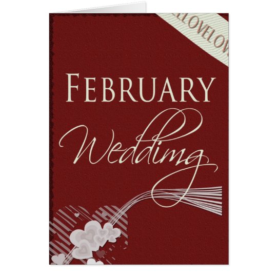 February hearts ... card