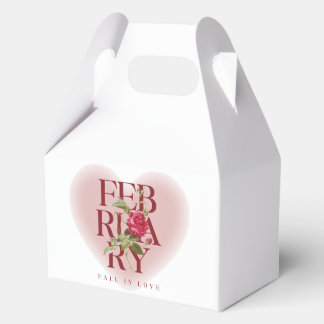 February Love Favor Boxes
