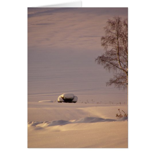 February Morning #1 Card