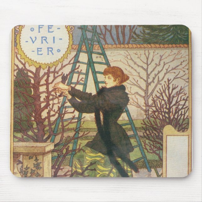 February Mouse Pad (Front)