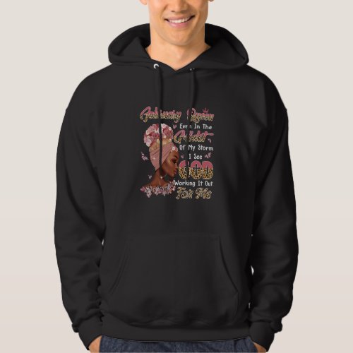 February Queen Black Women Birthday Working It Out Hoodie