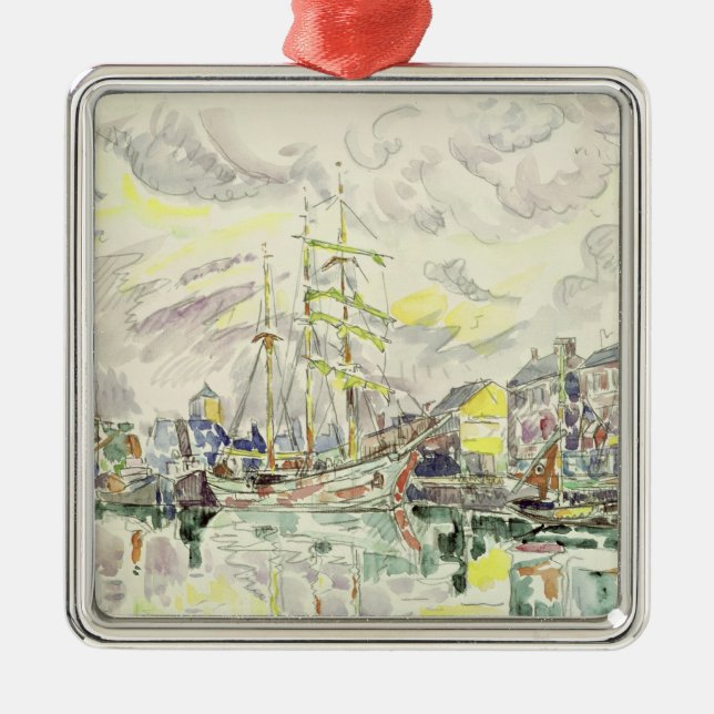 Fecamp, 1934 metal ornament (Front)