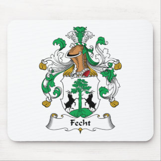 Fecht Family Crest Mouse Pad