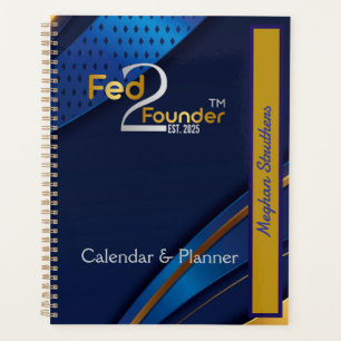 Fed2Founder Personalized Planner & Calendar