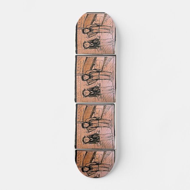 FED Discount Window Skateboard Deck (Front)