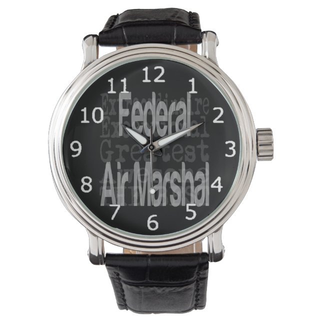 Federal Air Marshal Extraordinaire Watch (Front)