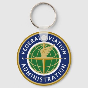Federal Aviation Administration Keychain Fob by JFVisualMedia at Zazzle