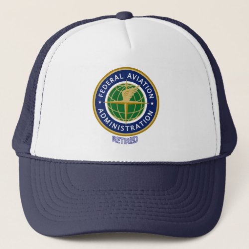 Federal Aviation Administration Retired Trucker Hat