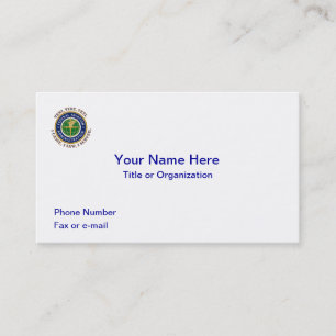Federal Aviation Administration Shield Business Card