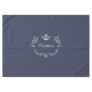 Federal Blue Crown Crest Personalized  Tablecloth