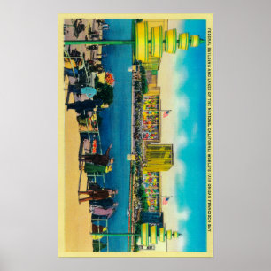 Federal Building and Lakes of the Nations Poster