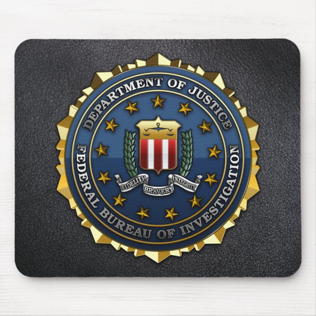 Federal Bureau of Investigation Mouse Pad (Front)