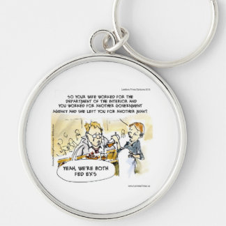 Federal Ex Spouse Funny Keychain