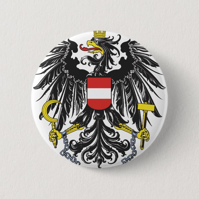 Federal Republic of Austria Button (Front)
