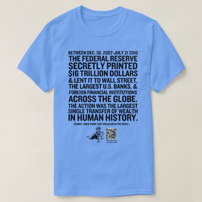Federal Reserve Audit Shirt (Design Front)