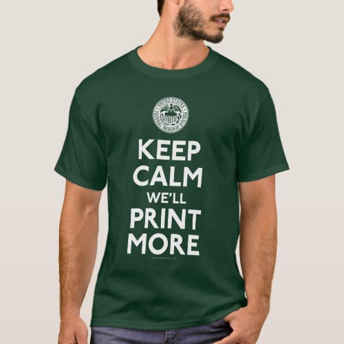 Federal Reserve Keep Calm Shirts