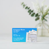 Federal Tax Forms Business Card (Standing Front)