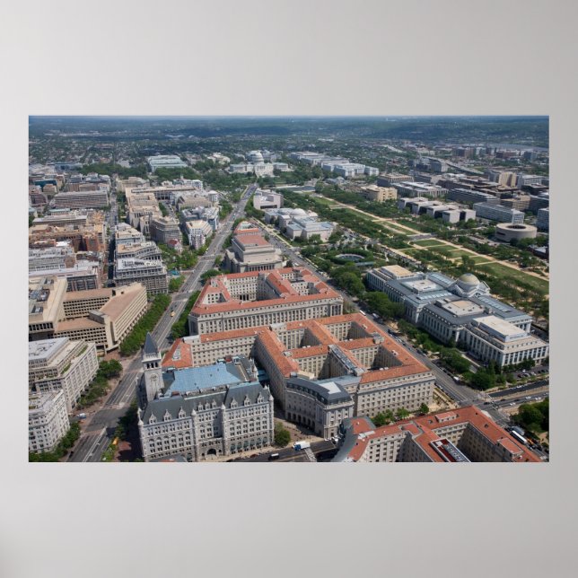 Federal Triangle Washington D.C. Poster (Front)