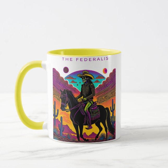 Federalis coffee cup for Outlaws (Left)